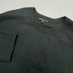 James Perse 100 Cashmere Crewneck Sweater Mens Size 5 XL Dark Green MBOC3271
